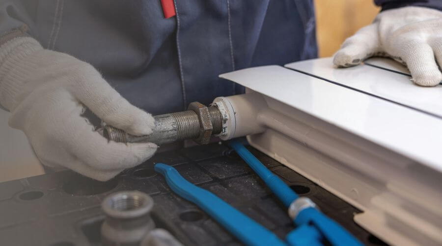 Professional water heater repair services in De Soto, WI